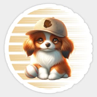 Playful Kooikerhondje Sticker